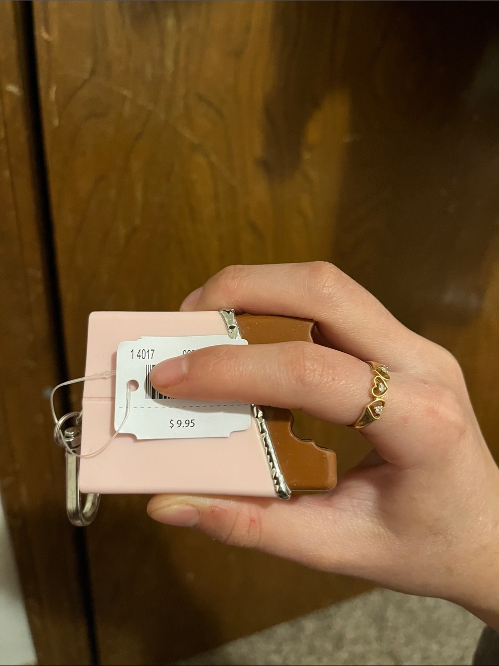 Bath & Body Works: Pink & Brown Chocolate Bar Keychain - Picture 3 of 3